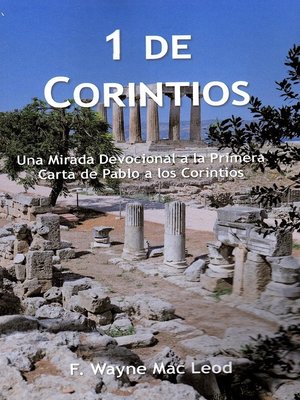 cover image of 1 de Corintios
